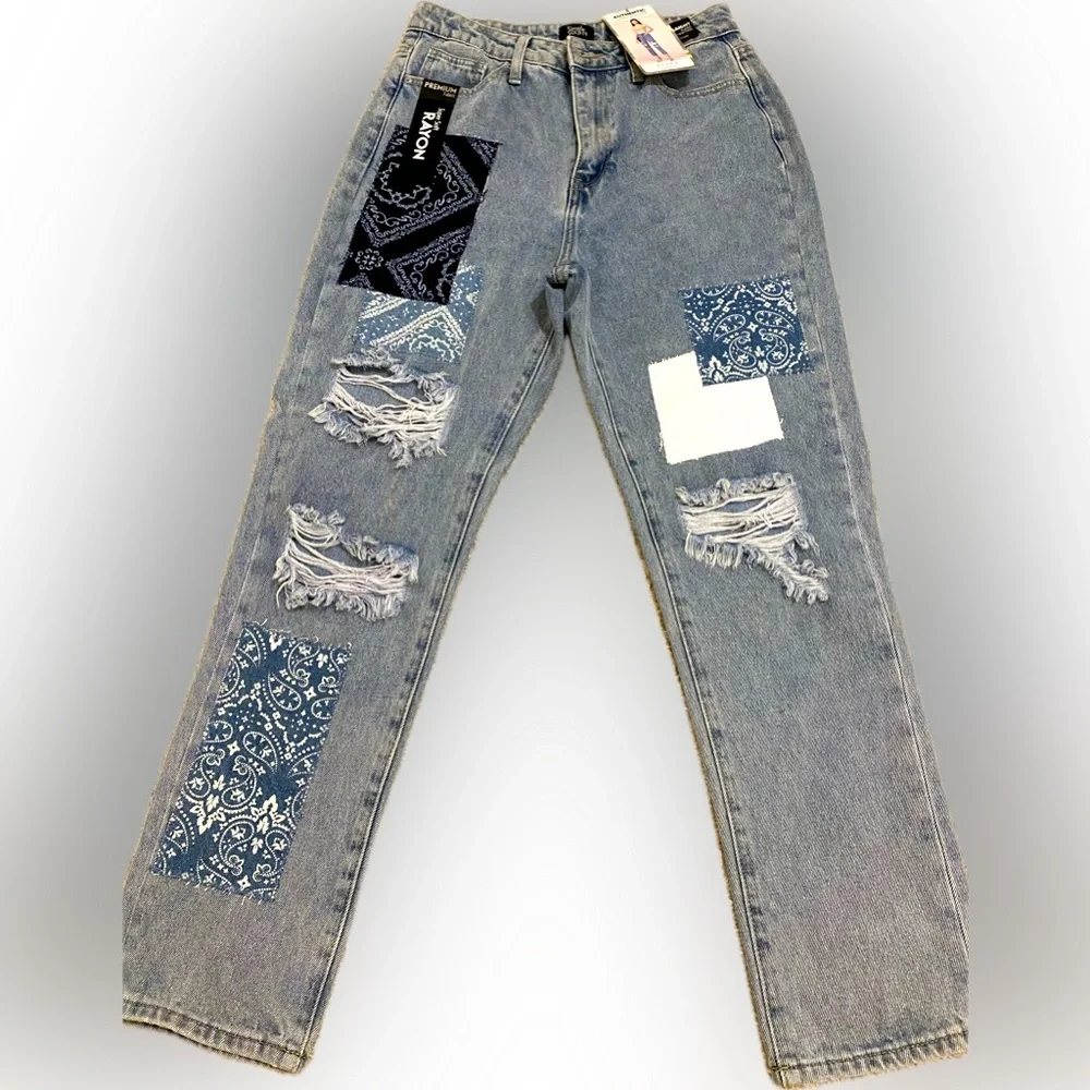 Straight super highrise pants <<< - Picture 1 of 6